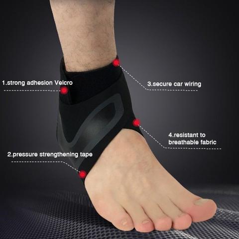ADJUSTABLE ELASTIC ANKLE SLEEVE