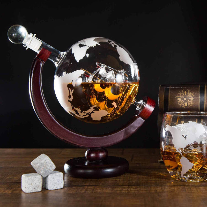 GLOBE DECANTER SET