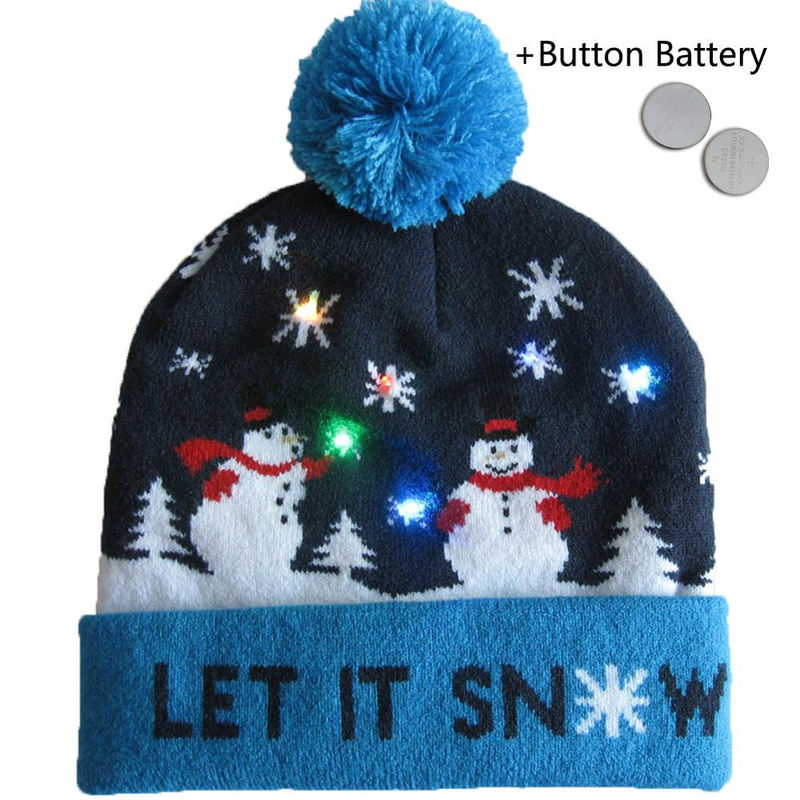 Christmas LED Beanies