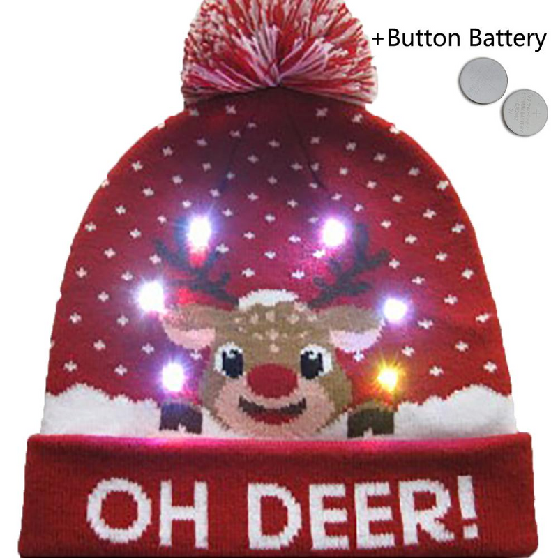 Christmas LED Beanies