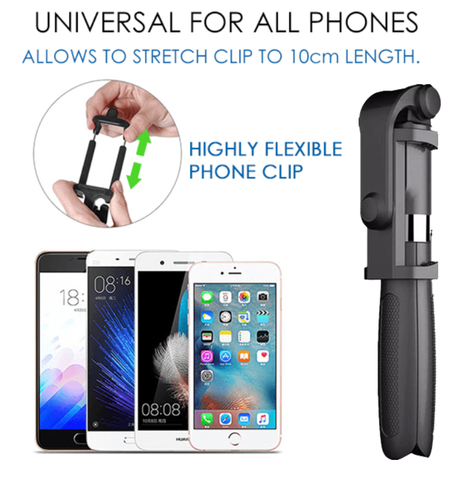 4 in 1 Wireless Bluetooth Selfie Stick