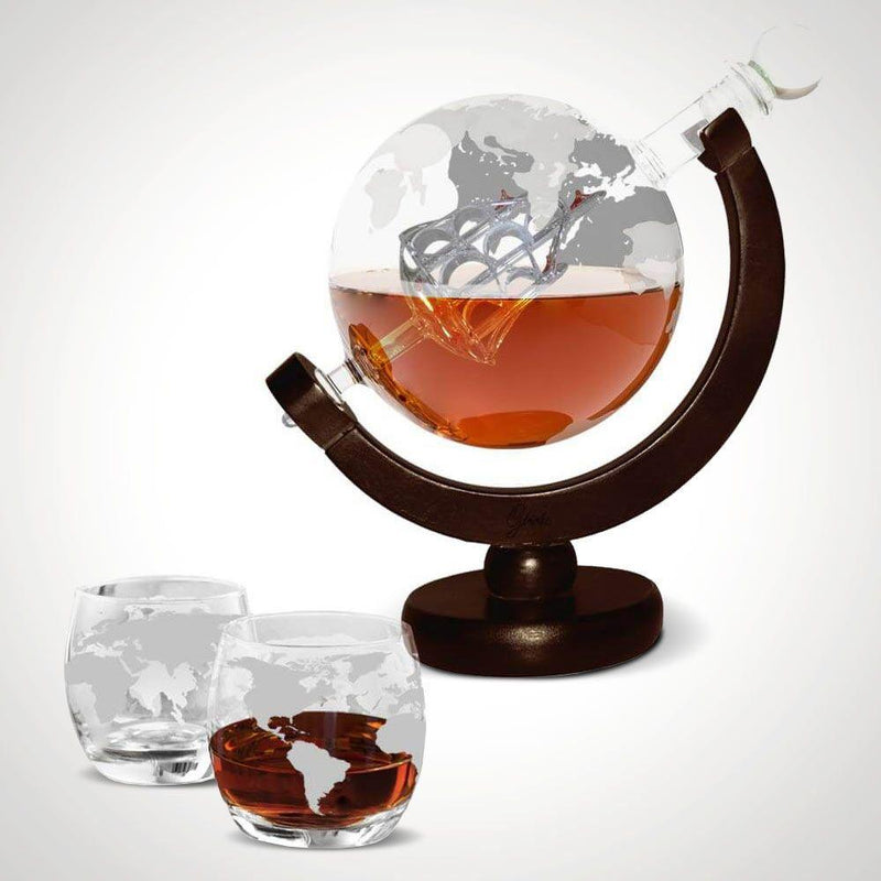 GLOBE DECANTER SET