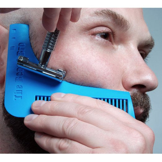 The Beard Bro- Beard Shaping Tool for Perfect Lines & Symmetry