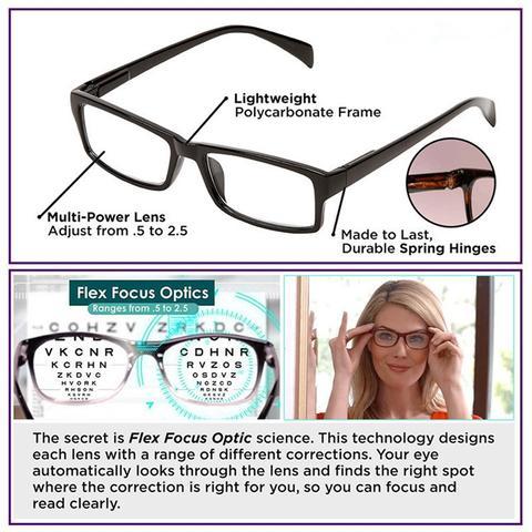 65% OFF Today - Focus automatically adjusts reading glasses