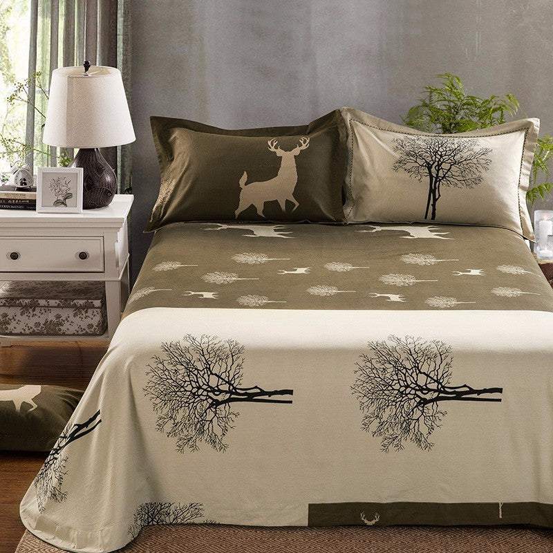 Tree Deer Duvet Set