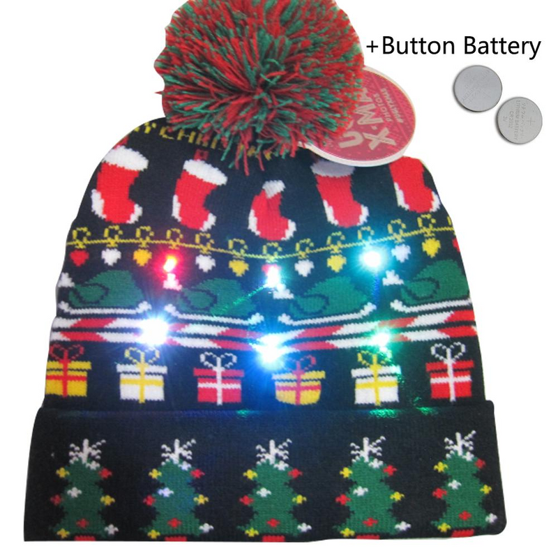 Christmas LED Beanies