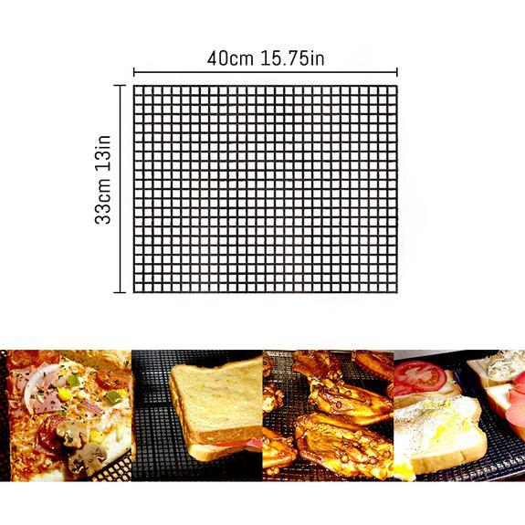 Non-Stick Barbecue Grilling Mats 3 Pcs