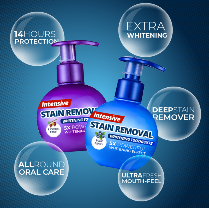 Intensive Stain Removal Whitening Toothpaste