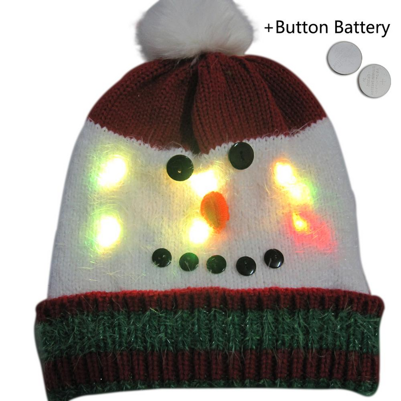 Christmas LED Beanies