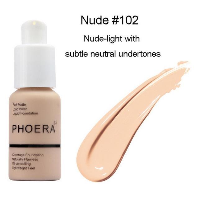 PHOERA Flawless Matte Liquid Foundation