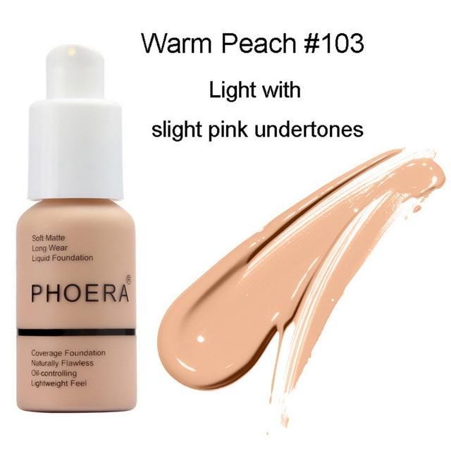 PHOERA Flawless Matte Liquid Foundation