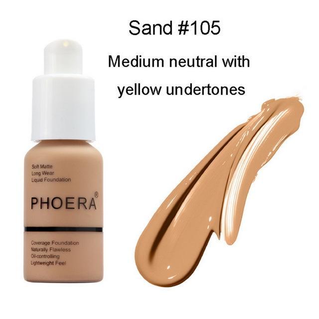 PHOERA Flawless Matte Liquid Foundation