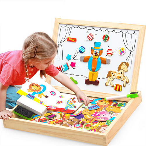 Wooden Magnetic Puzzle