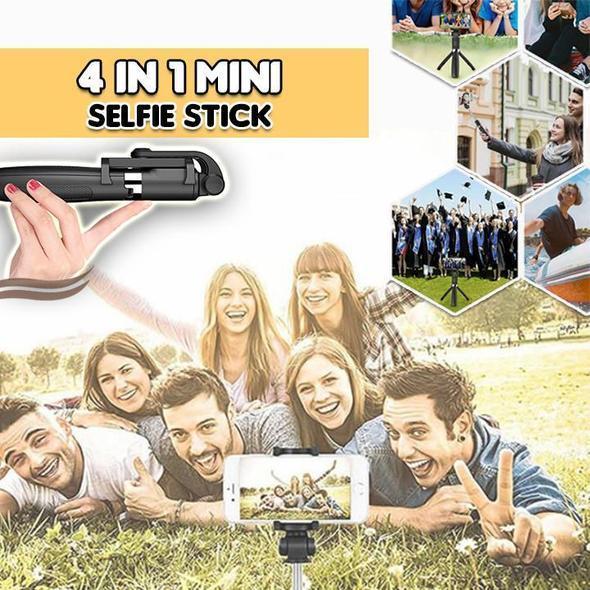 4 in 1 Wireless Bluetooth Selfie Stick